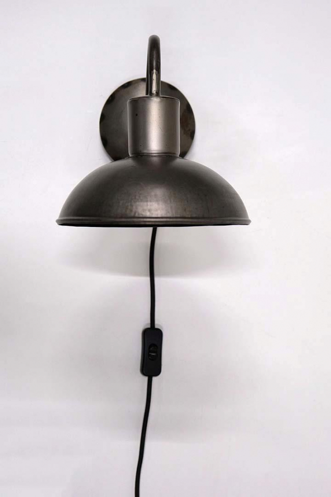Klassinen seinälampu 'Walentin' - Vintage