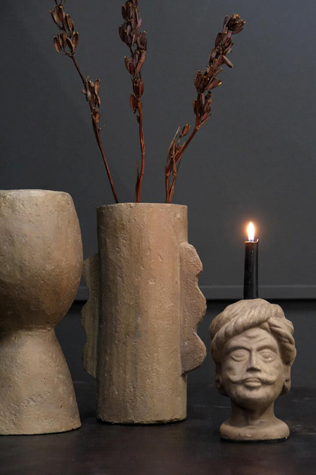 Maljakko 'Baxter' - Harmaa