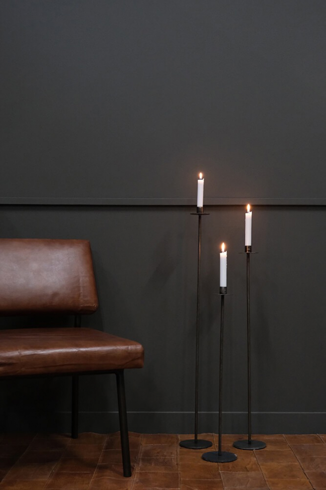 Kynttilänjalka 'Dean' M - Rauta