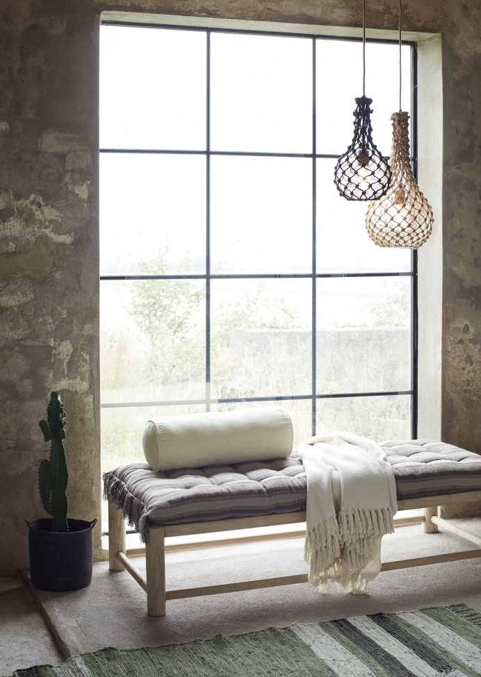 Puupenkki 'Mangopuu' 140 cm - Luonnollinen