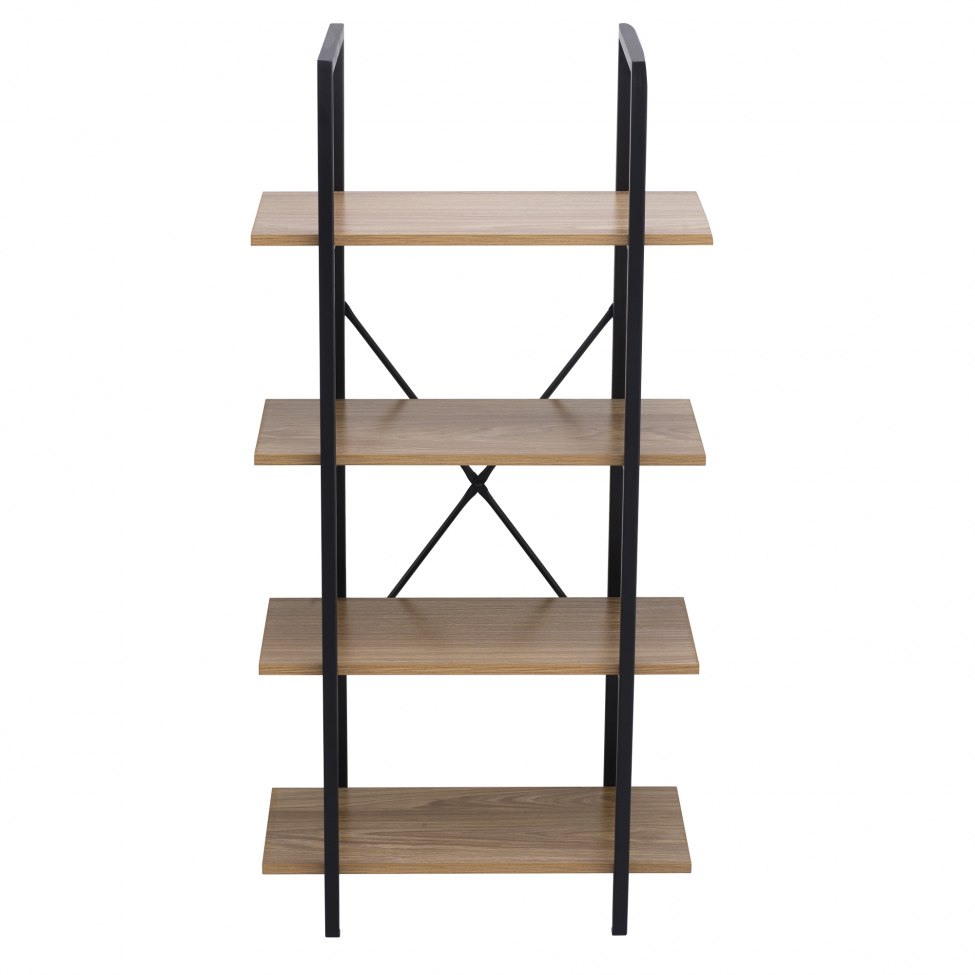 Kirjahylly 'Fyra' - Ruskea