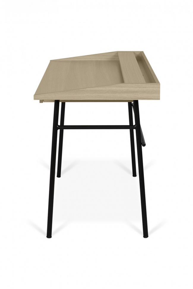 Työpöytä 'Punt' - Tammi/Musta
