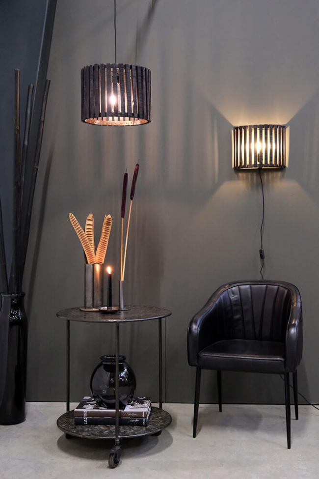 Sivupöytä 'Monaco' Pyöreä 60cm- Platina