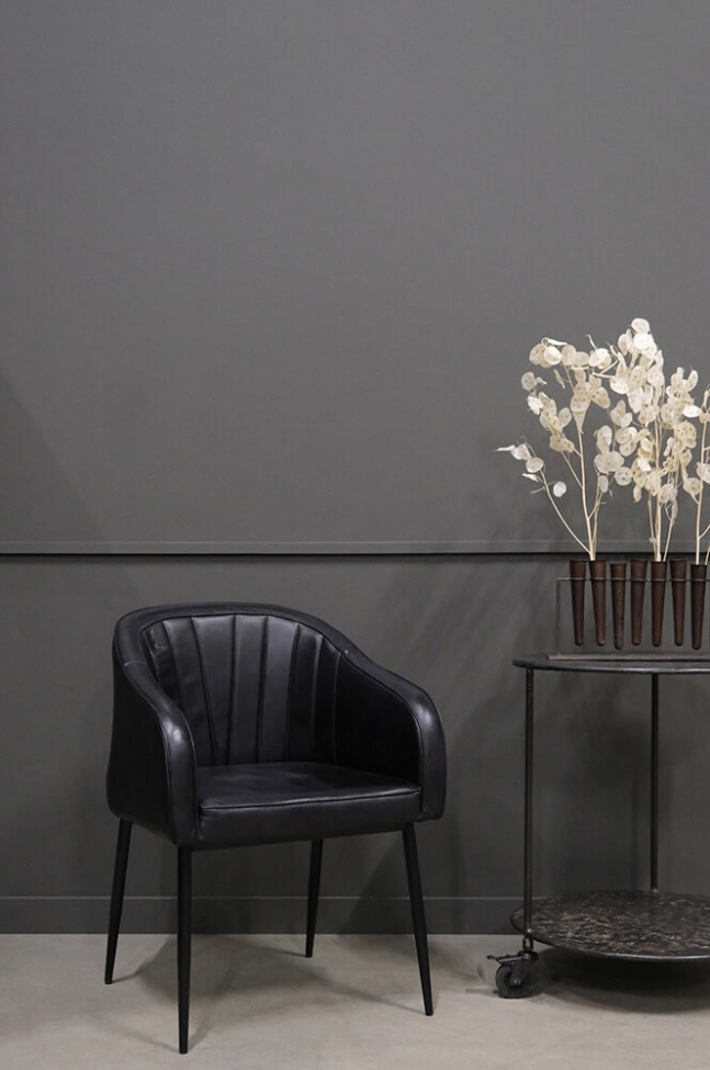 Sivupöytä 'Monaco' Pyöreä 60cm- Platina