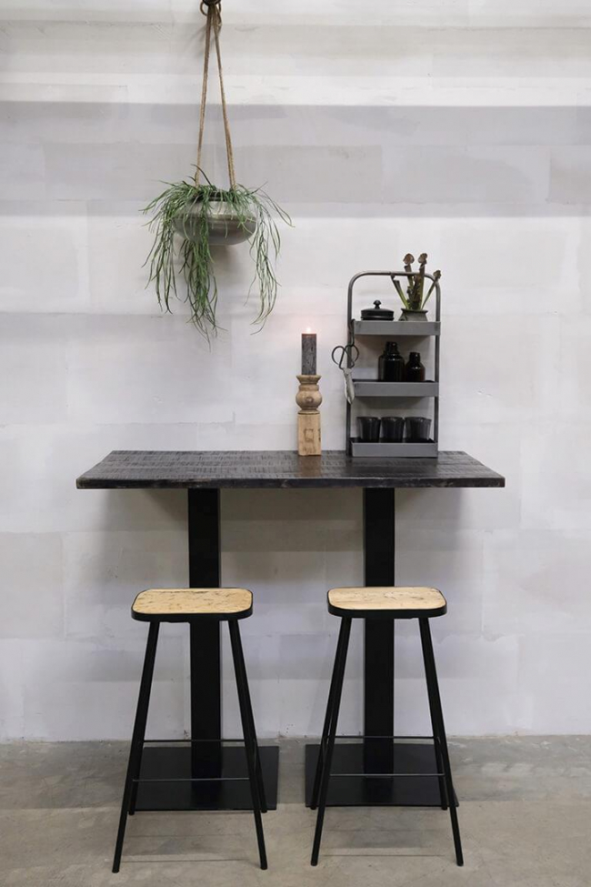 Baari-tuoli Vintage - Kierrätetty puu