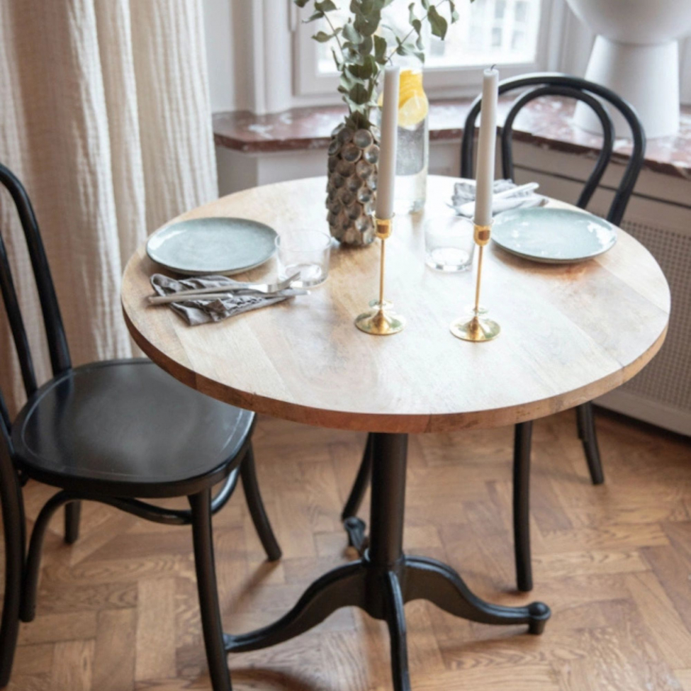 Ruokapöytä 'Långholmen' Pyöreä 80cm - Vintage