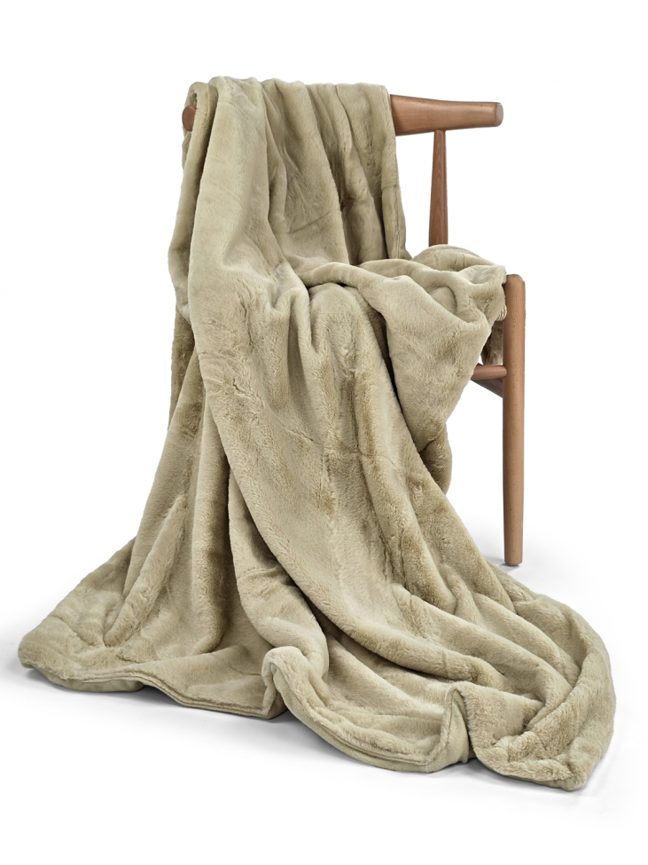 Huopa 'Aranga Super Soft Throw' 130x170cm - Vaaleanvihreä