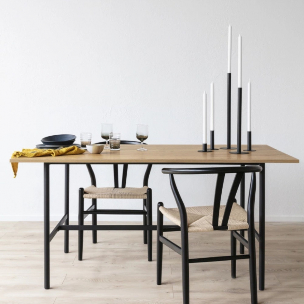 Tuoli 'Alta' - Musta/Beige