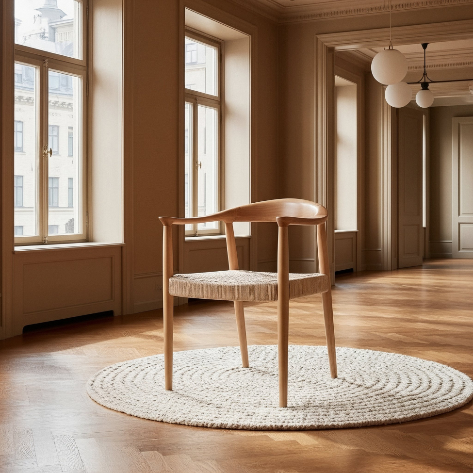 Tuoli 'Ask' - Luonnonvärinen