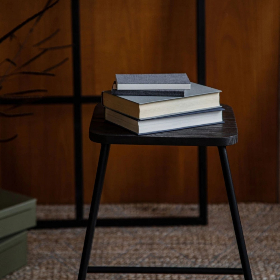 Baari-tuoli 'Borås' - Ruskea/Musta