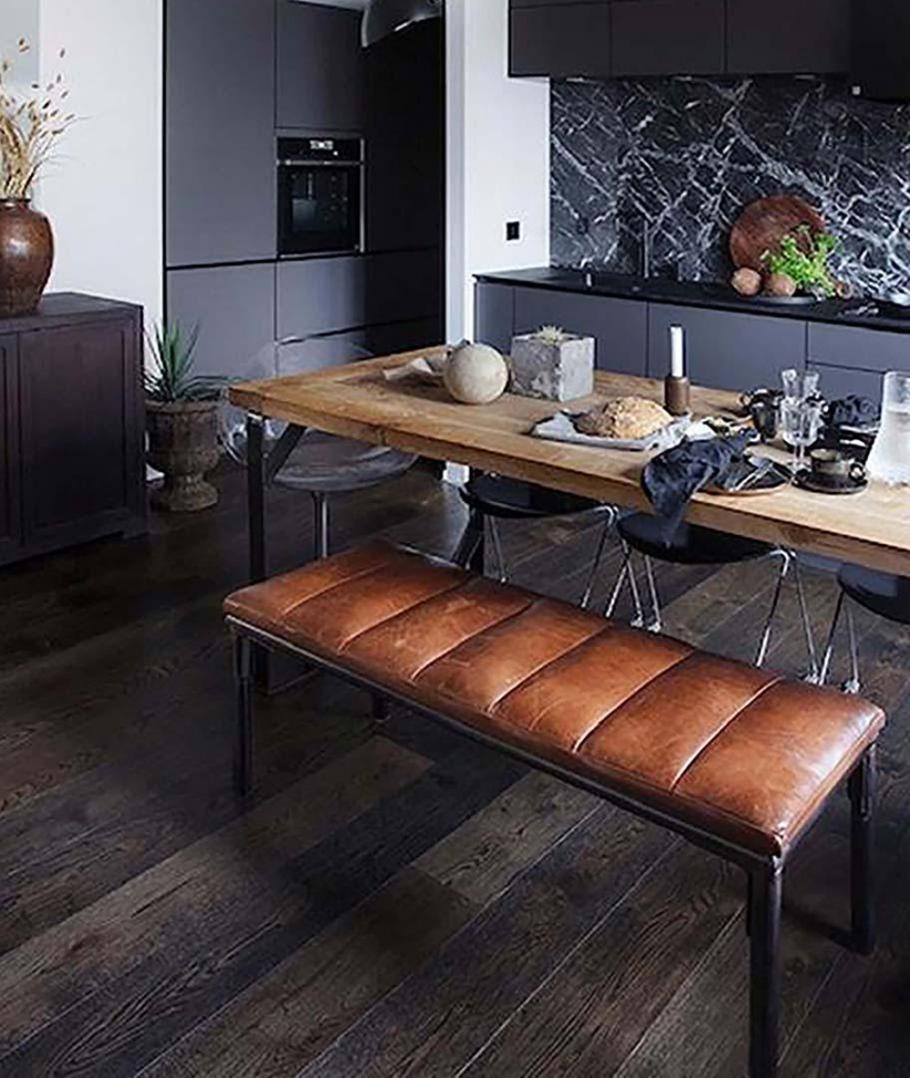 Penkkki 'Sean' - Nahka/Rauta