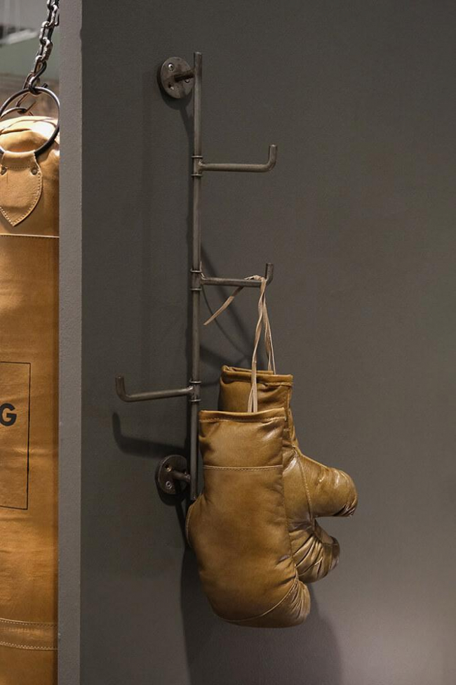 Vintage-nyrkkeilyhanskat - Nahka